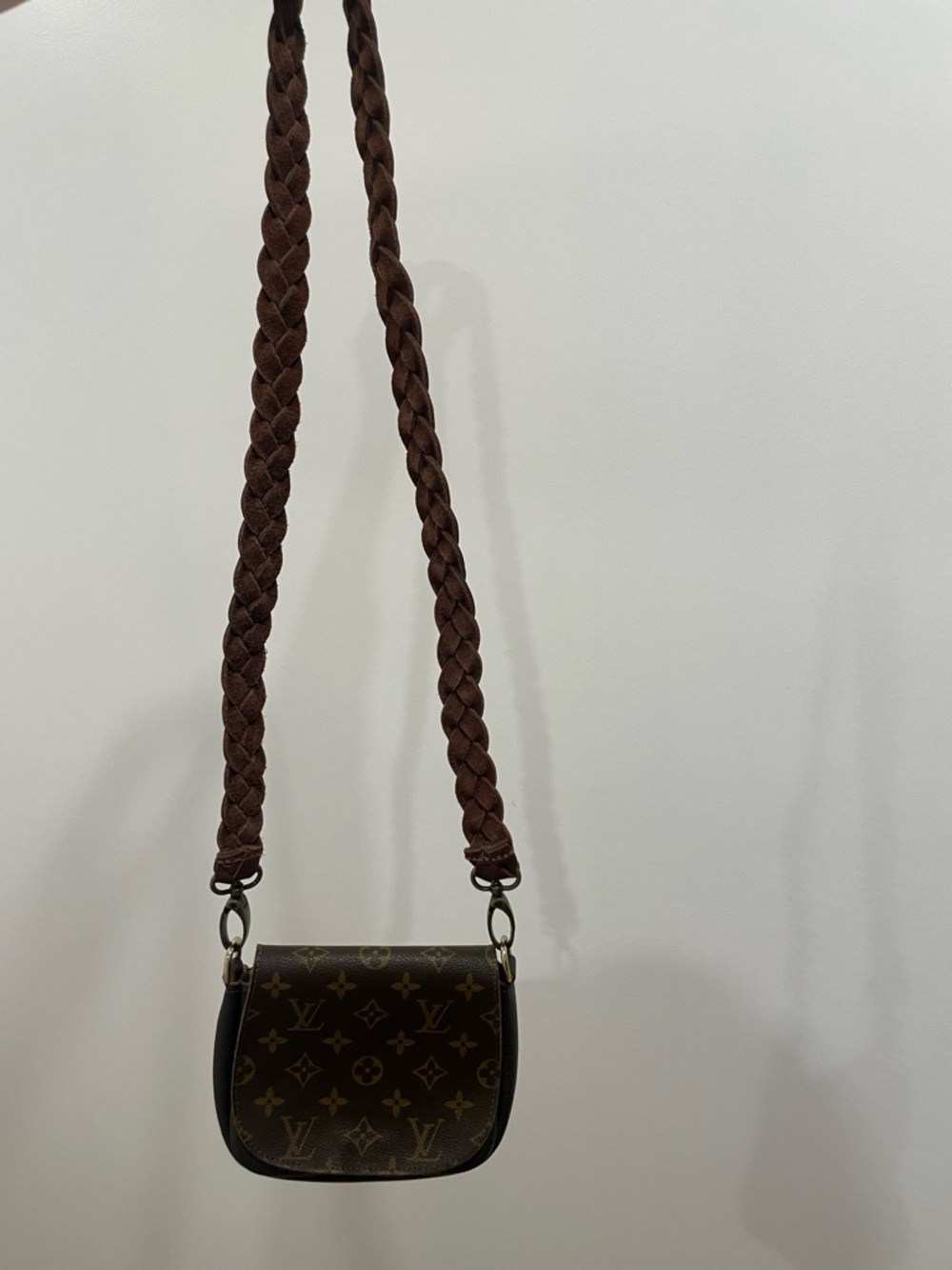 Authentic Vintage BohoBag Louis Vuitton Monogram Mini Crossbody Bag in Brown - Picture 2 of 6